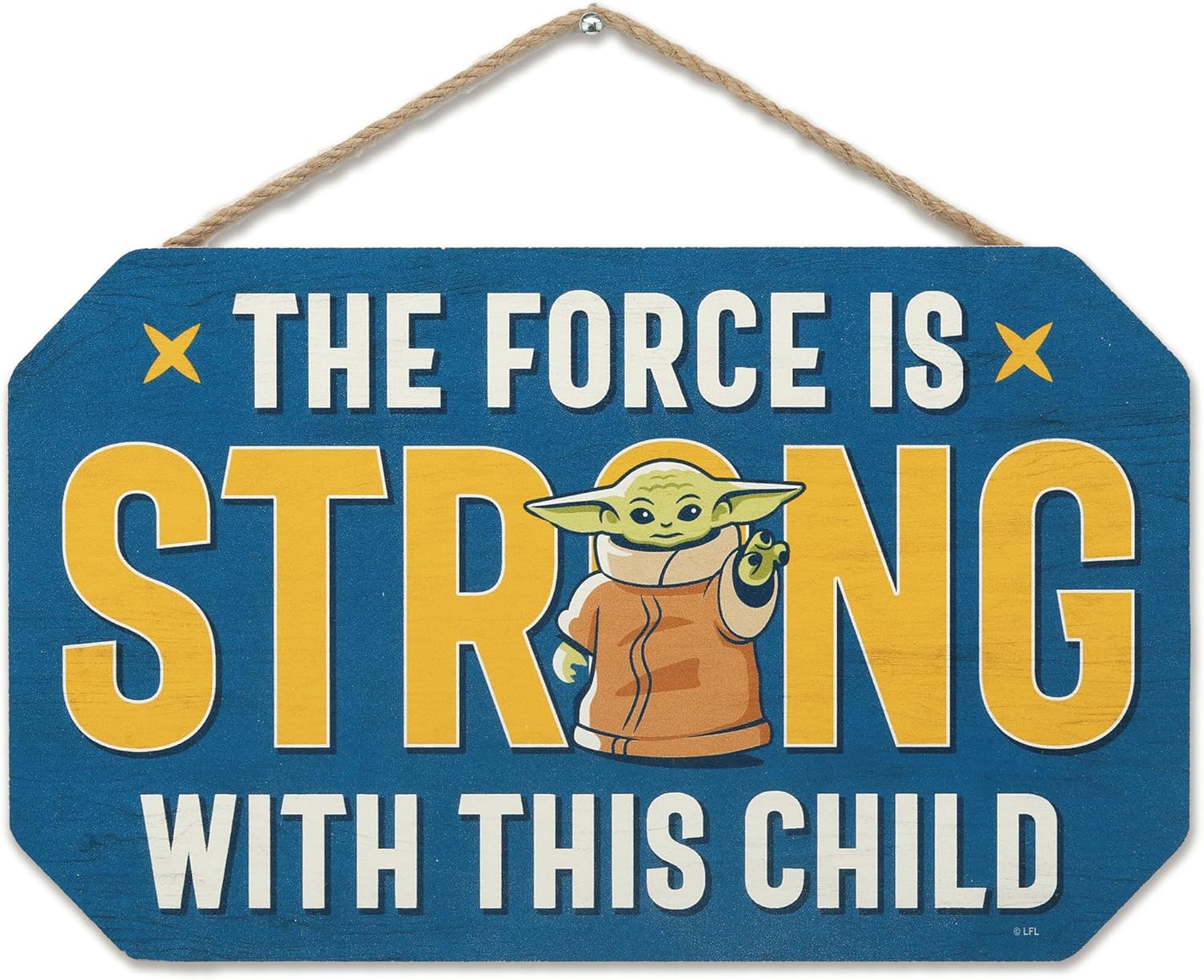 Disney Star Wars Baby Yoda Wall Sign