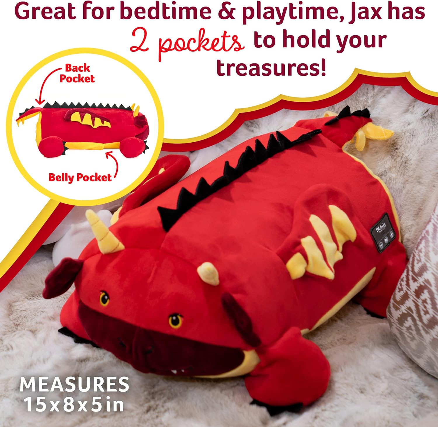 Melody Mates 15 Inch Pillow with Sound