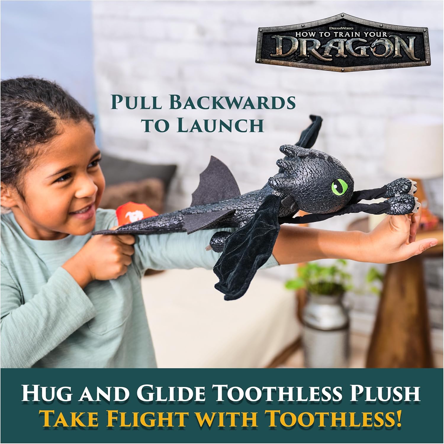 Dreamworks Dragons Toothless Plush Toy 12 Inch