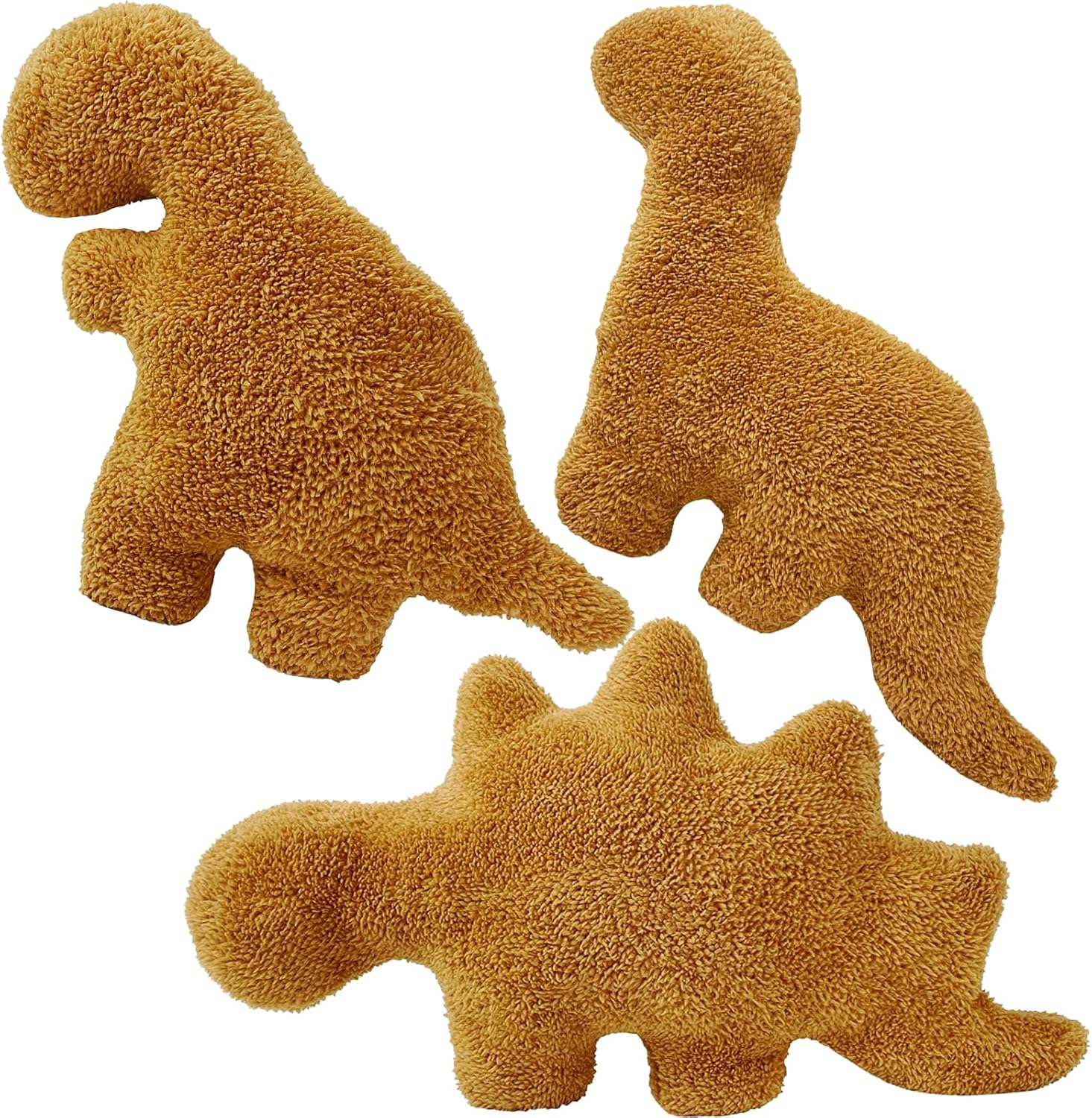 Dino Chicken Nugget Pillow Set 3PCS