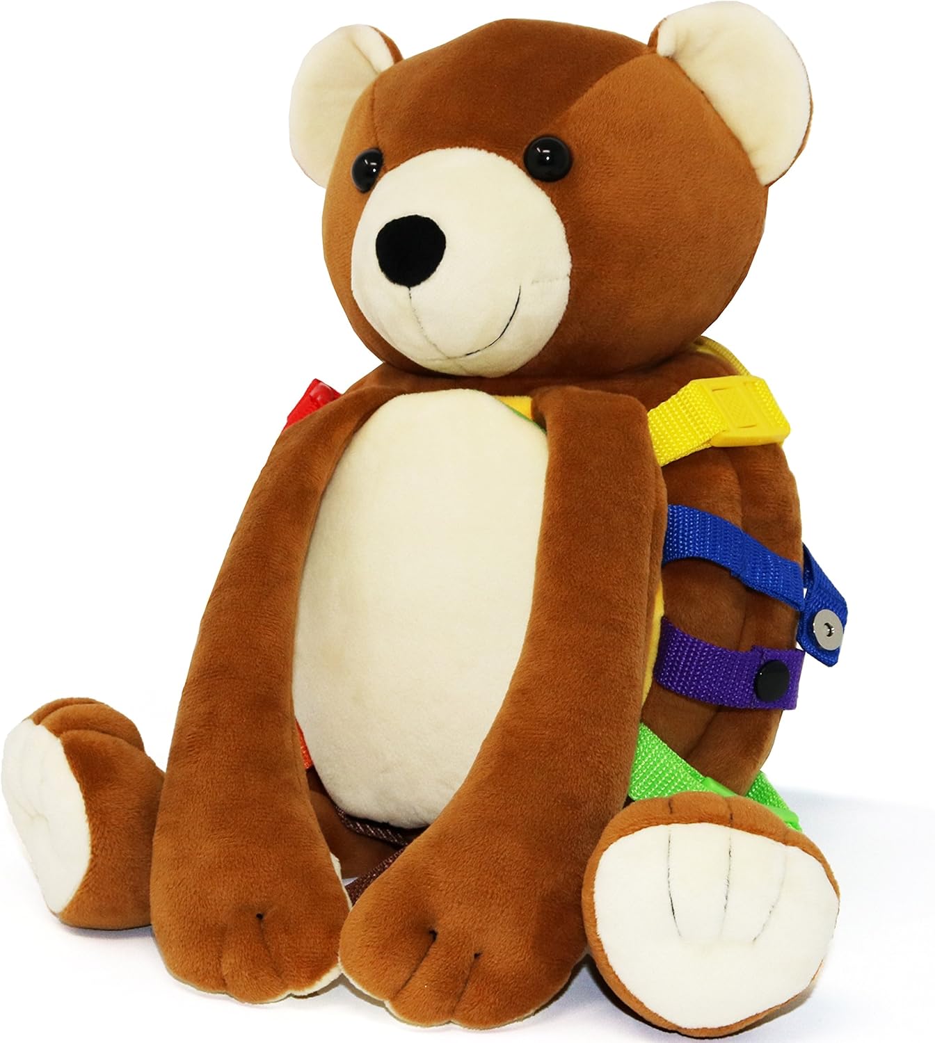 Buckle Toys Bear Backpack