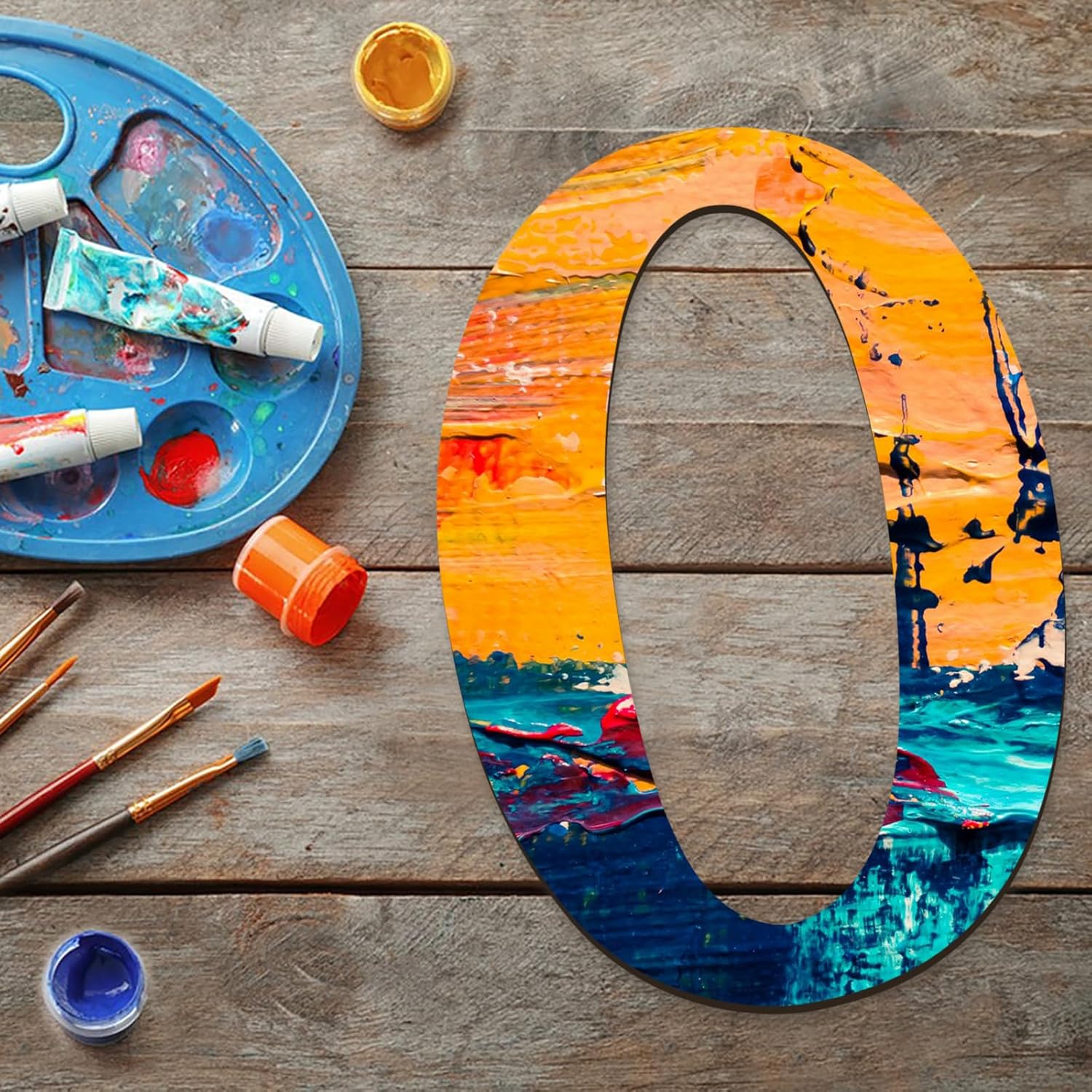 17 Inch Large Wooden Numbers for Decor