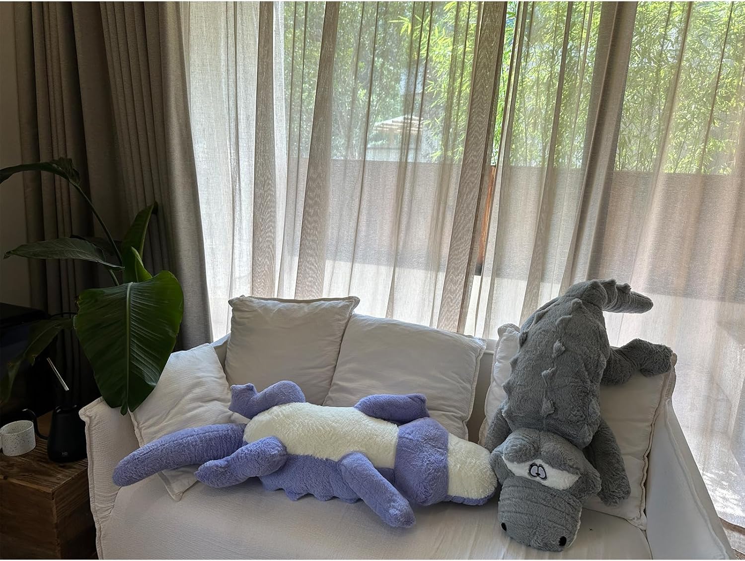 Hofun4U Alligator Plush Pillow 67 Inch