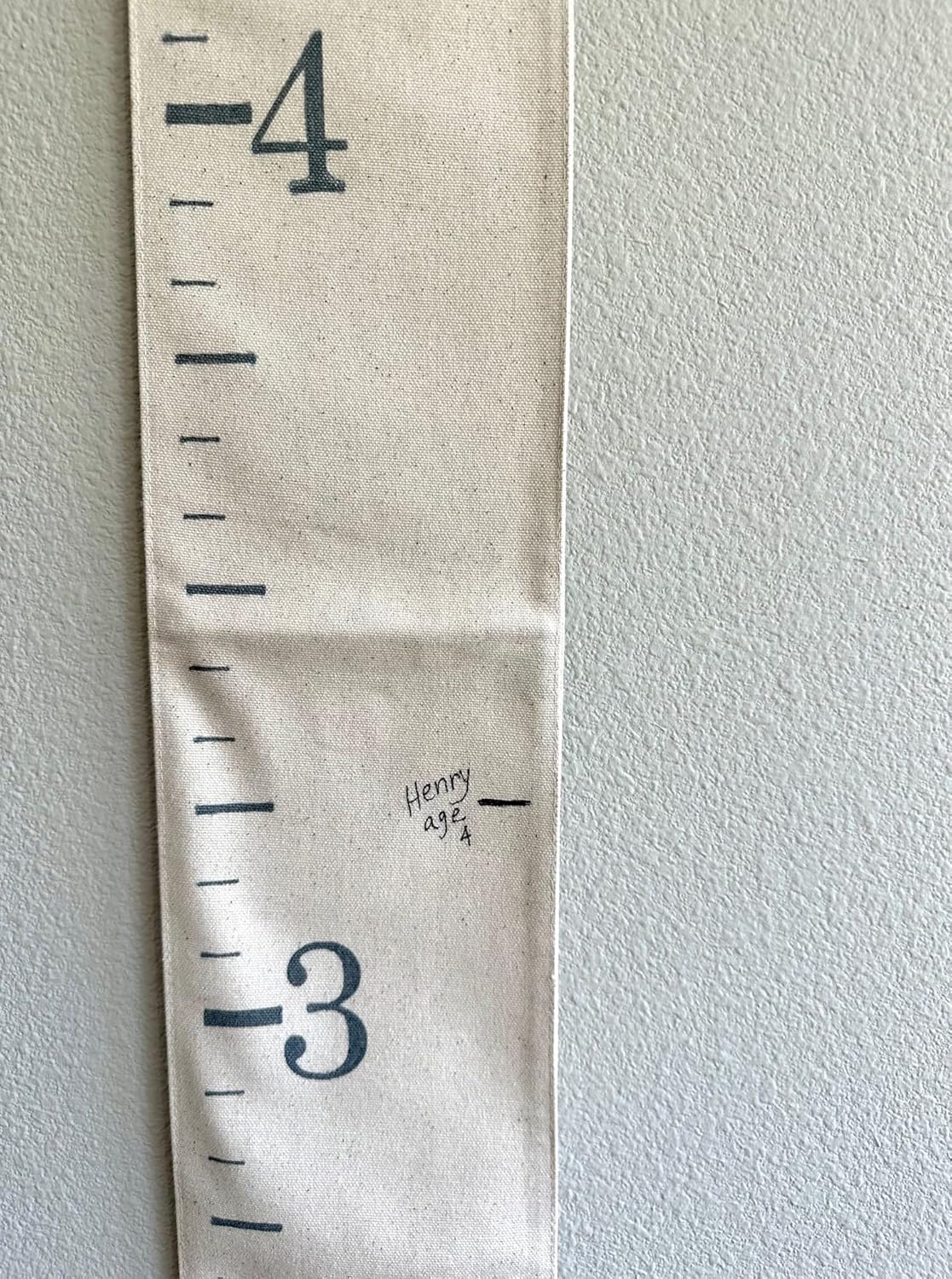 Canvas Growth Chart Ruler for Kids
