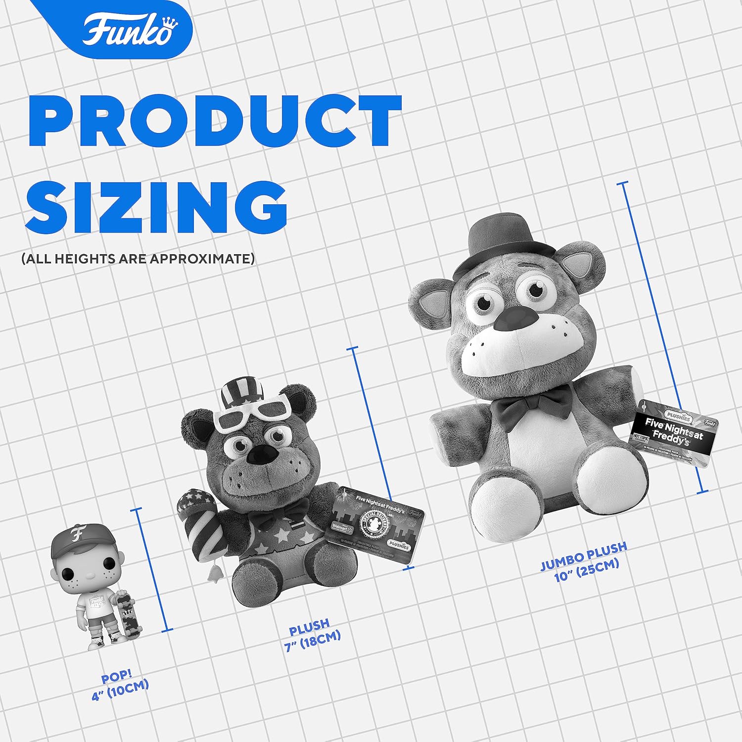 Funko Plush FNAF Pizza Sim Rockstar Freddy
