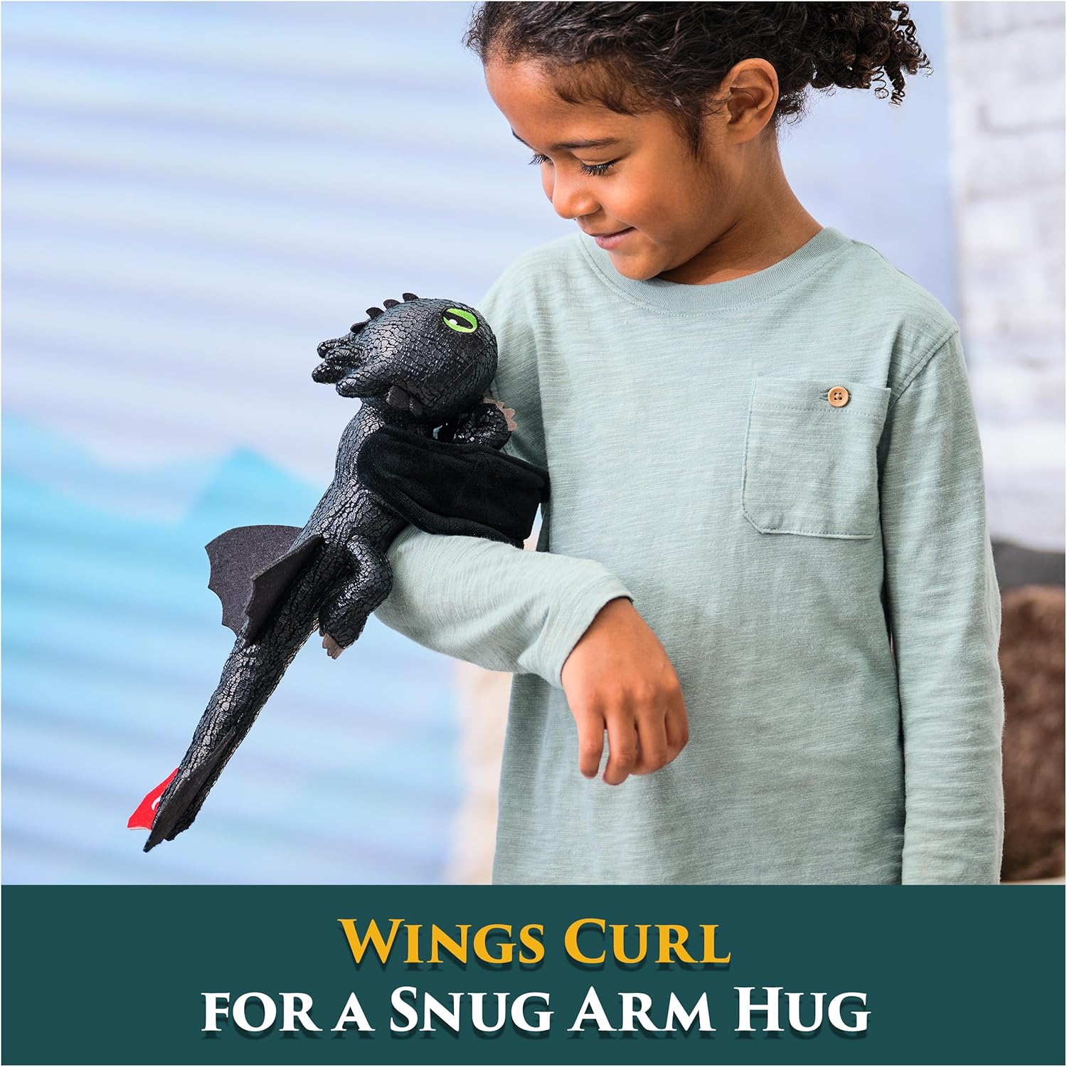 Dreamworks Dragons Toothless Plush Toy 12 Inch