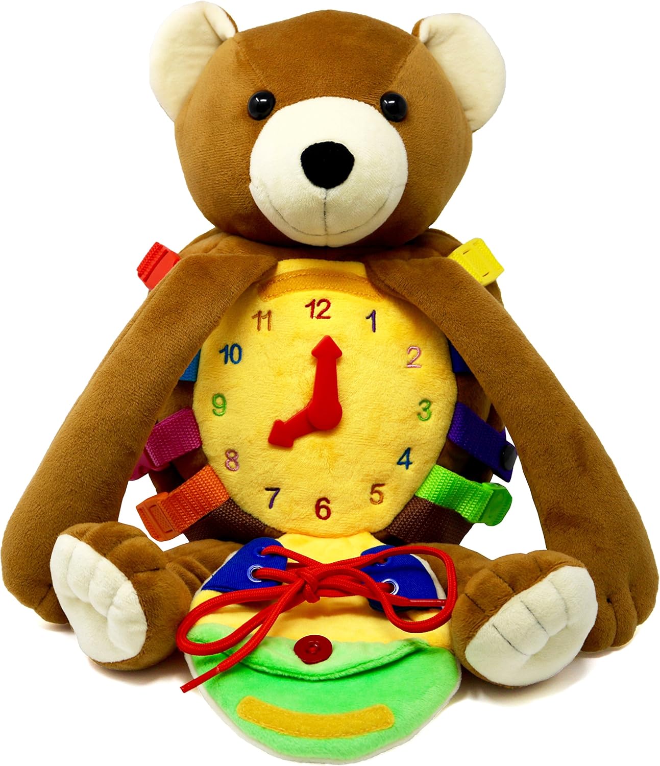 Buckle Toys Bear Backpack