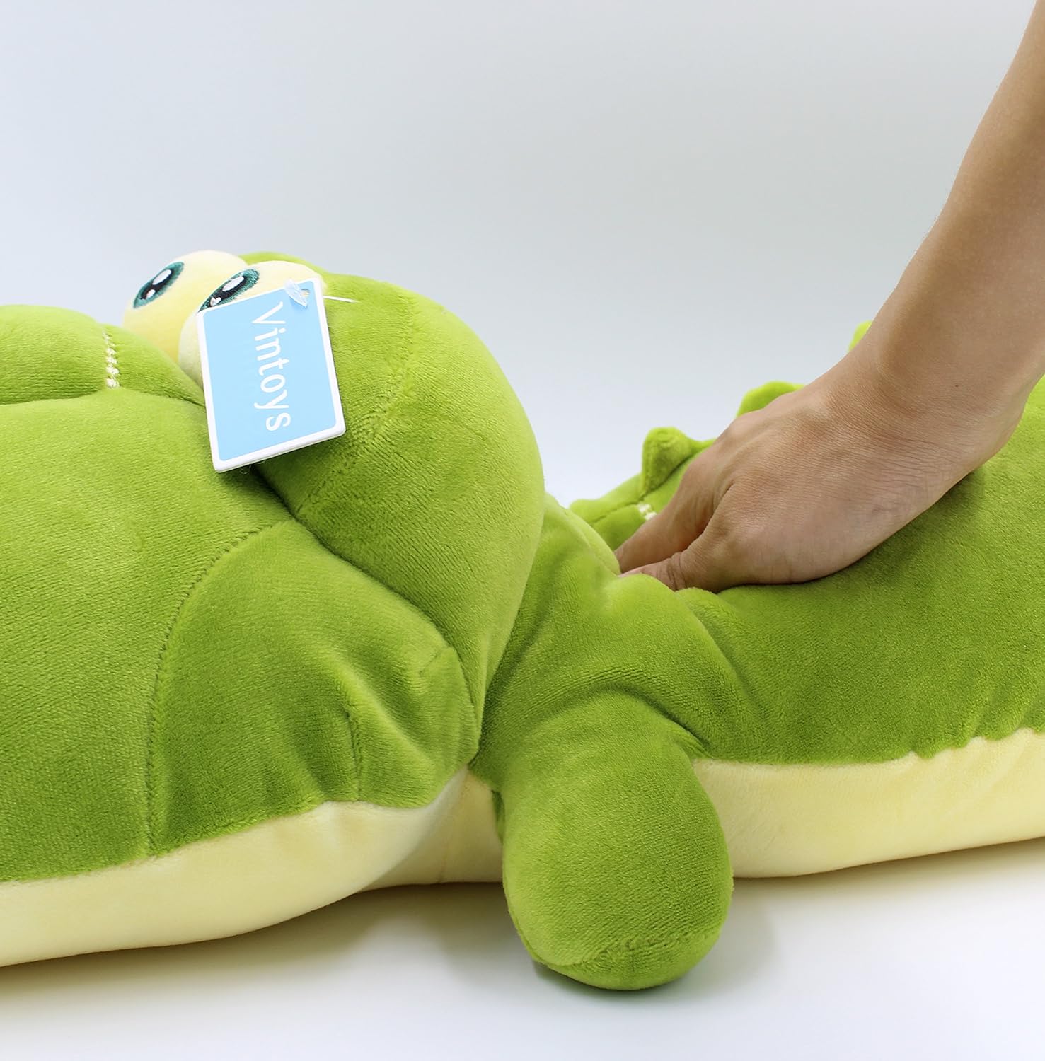 Vintoys Crocodile Hugging Pillow Stuffed Animal