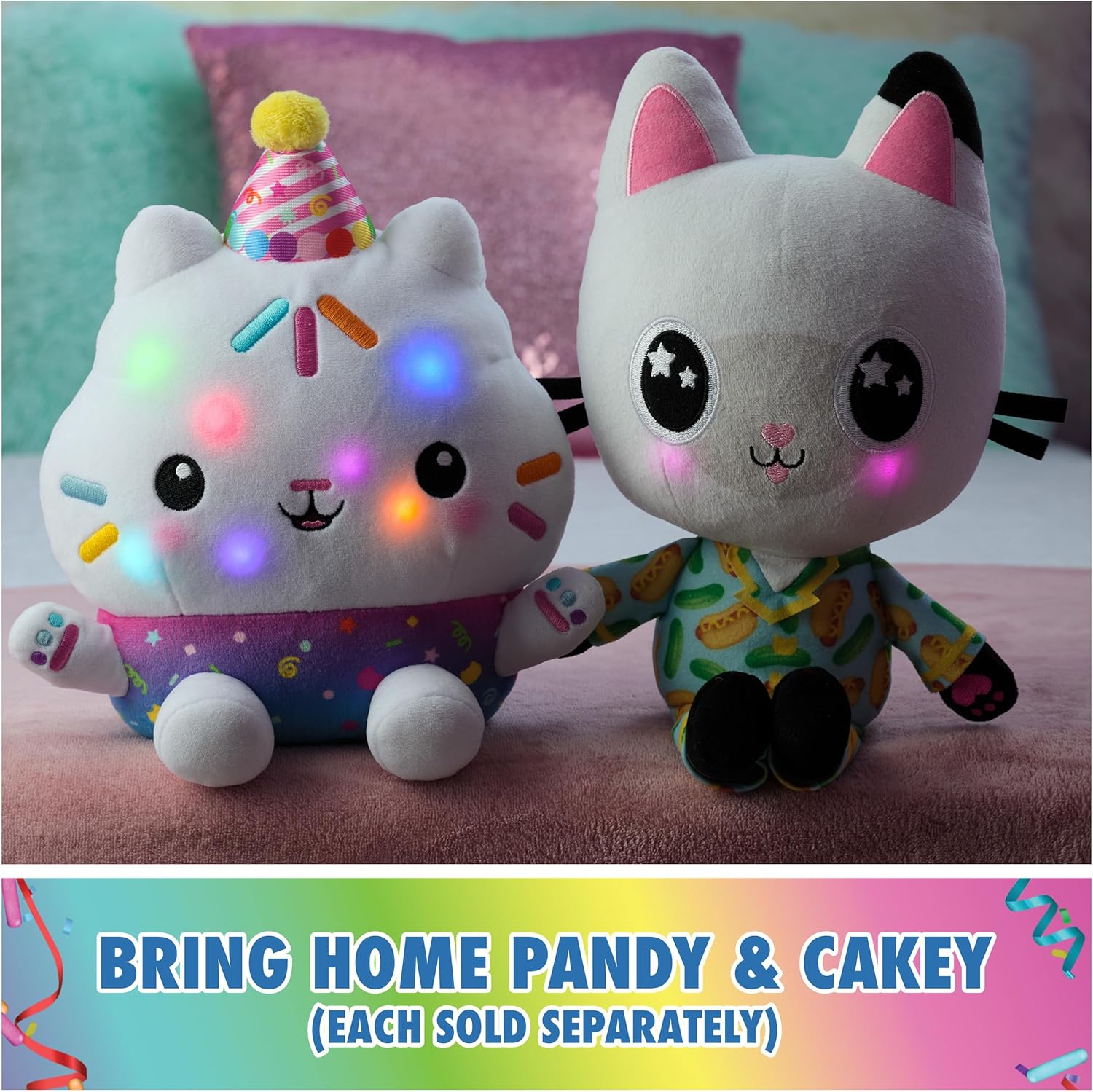 Gabbys Dollhouse Pandy Paws Plush Toy 13-Inch
